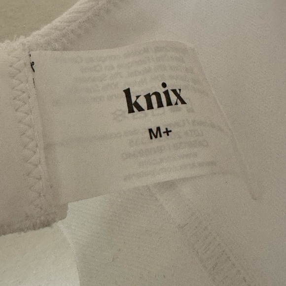 Knix White Ribbed Modal Bralette - Picture 7 of 8